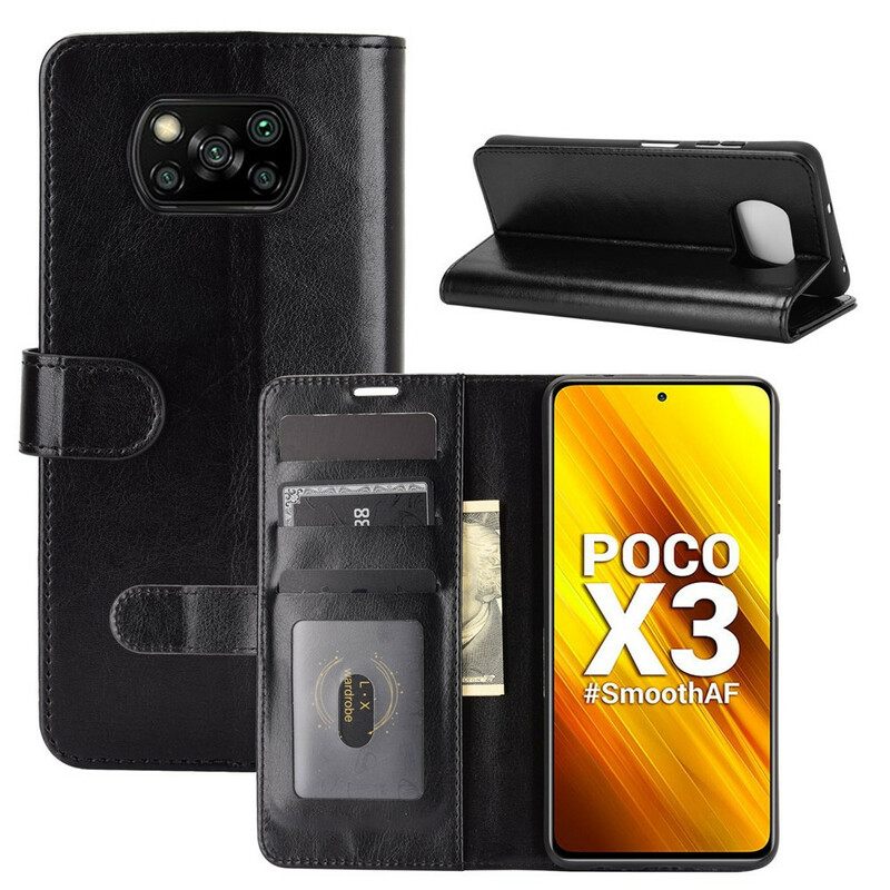 Nahkakotelo Poco X3 / X3 Pro / X3 NFC Faux Leather Ultra