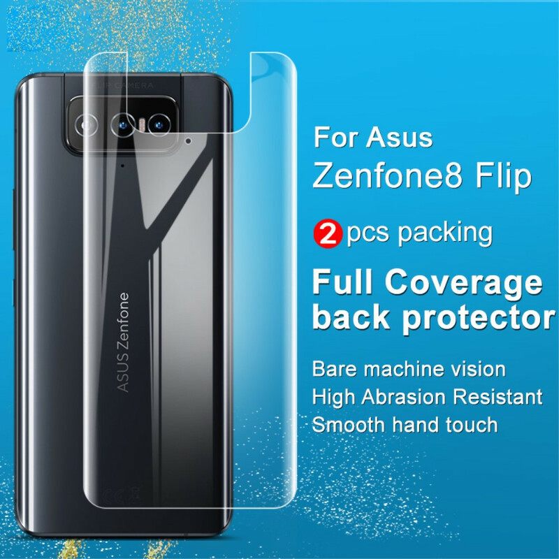 Imak Hydrogel Suojaus Azus Zenfone 8 Flipin Takapuolelle