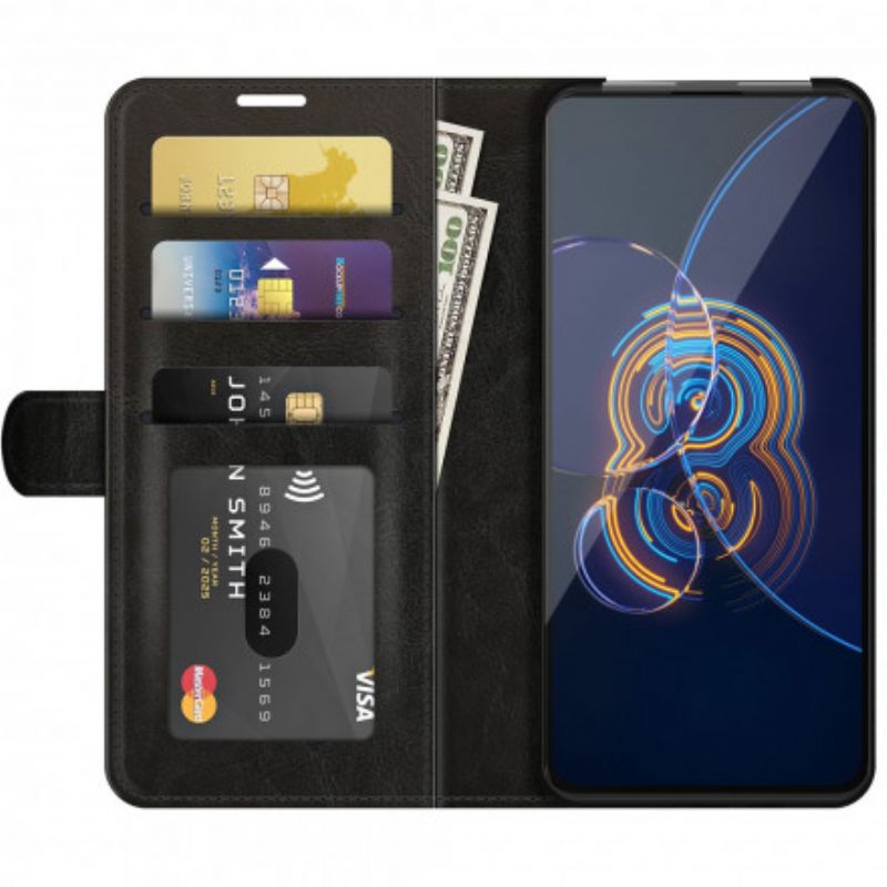 Kotelot Asus Zenfone 8 Flip Faux Leather Ultra