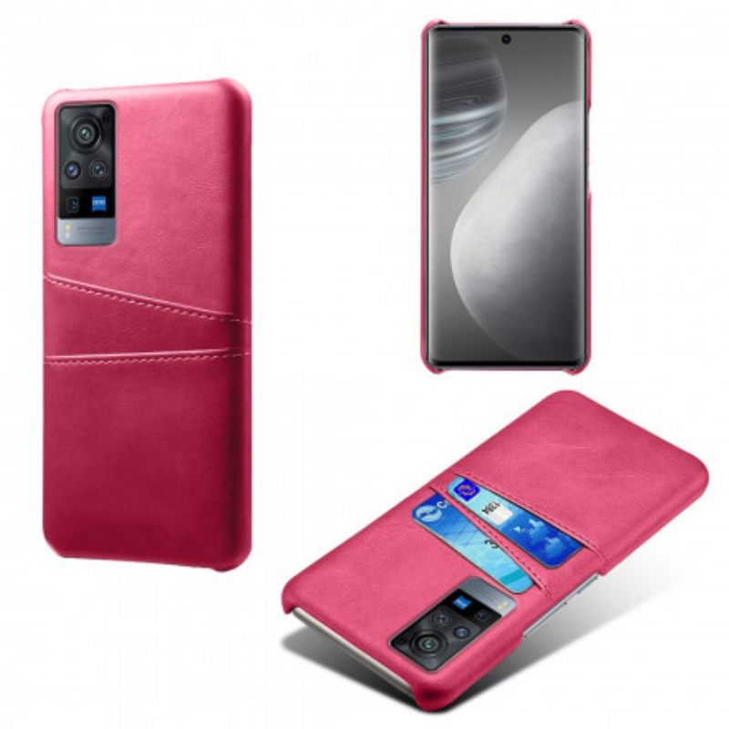 Case Vivo X60 Pro Double Card Holder Ksq