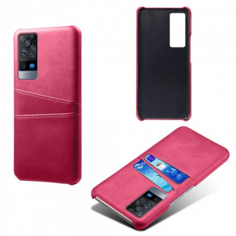 Case Vivo X60 Pro Double Card Holder Ksq