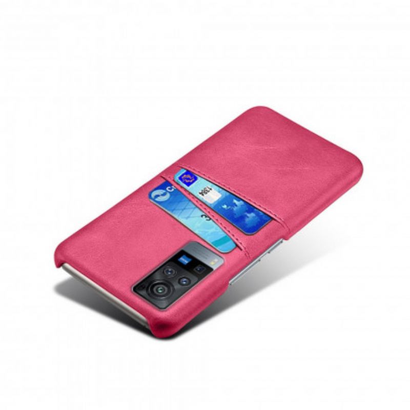 Case Vivo X60 Pro Double Card Holder Ksq