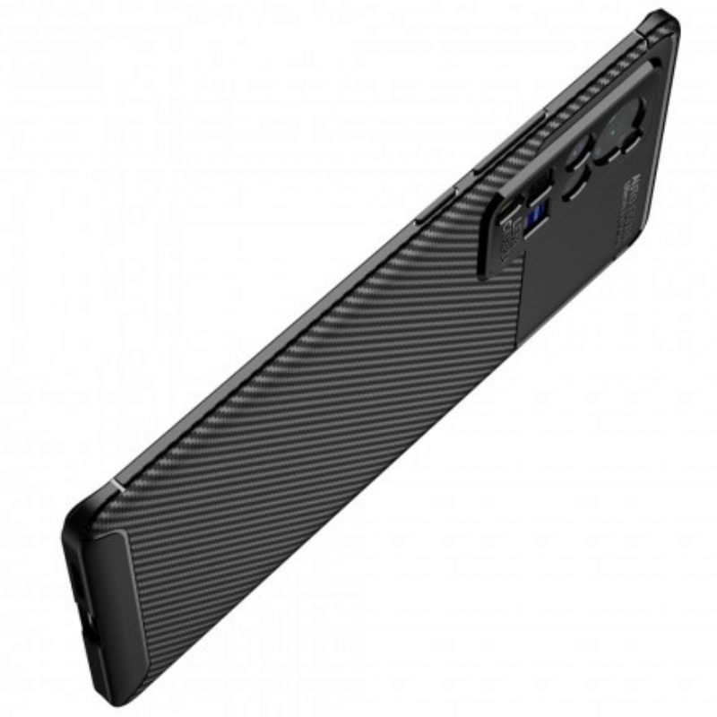 Case Vivo X60 Pro Joustava Hiilikuiturakenne