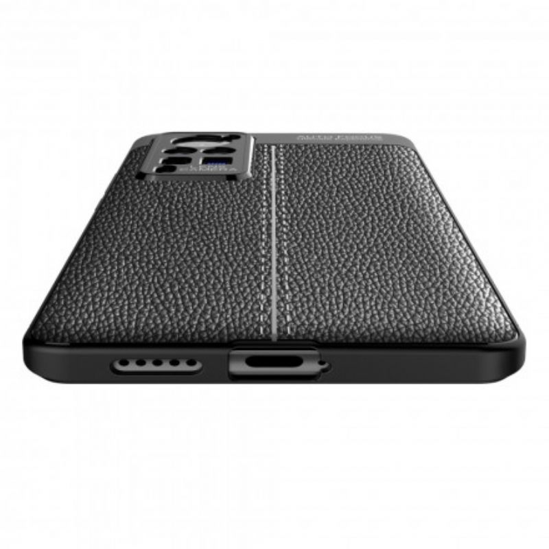 Kuori Vivo X60 Pro Double Line Litchi Leather Effect