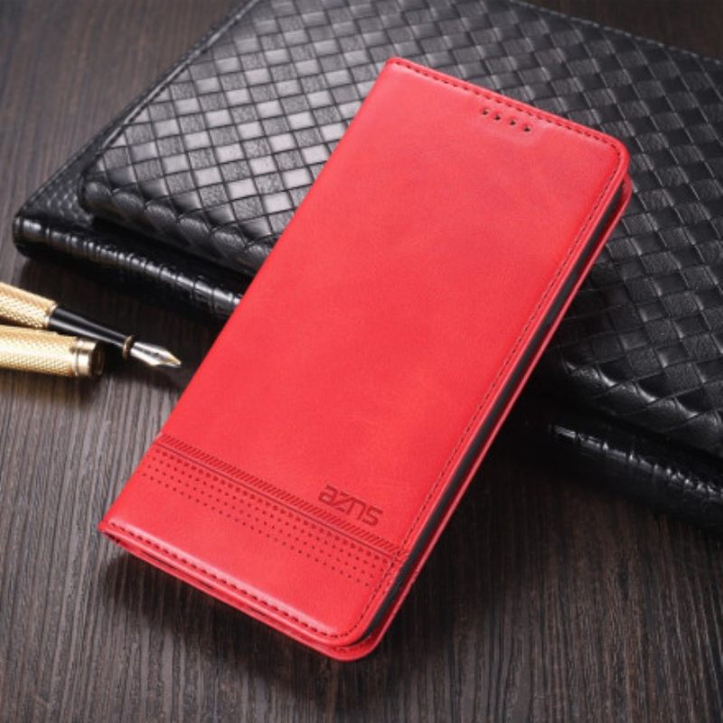 Puhelinkuoret Vivo X60 Pro Kotelot Flip Style Leather Azns