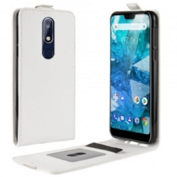 Flip Case Nokia 7.1 Kotelot Flip Folding Retro