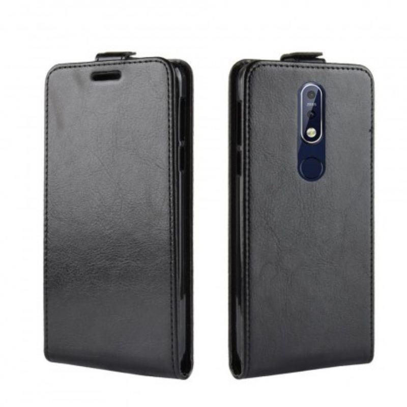 Flip Case Nokia 7.1 Kotelot Flip Folding Retro