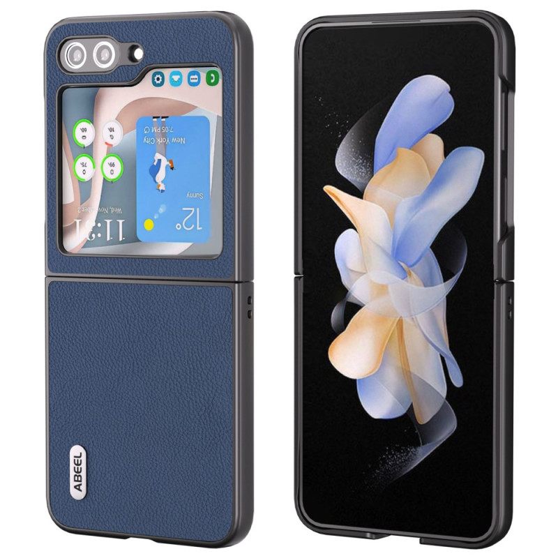 Case Samsung Galaxy Z Flip 6 Puhelinkuoret Abeel-nahkaefekti