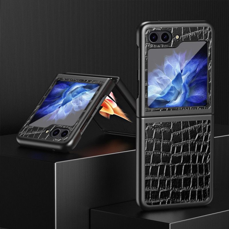 Case Samsung Galaxy Z Flip 6 Puhelinkuoret Krokotiilin Rakenne