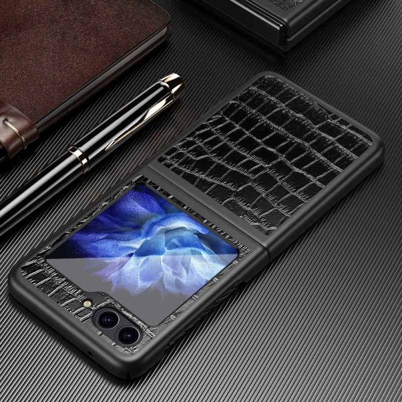 Case Samsung Galaxy Z Flip 6 Puhelinkuoret Krokotiilin Rakenne