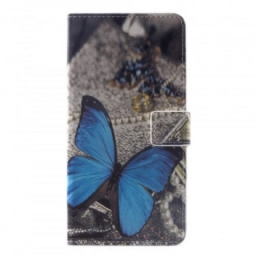 Kotelot Huawei Mate 20 Pro Blue Butterfly