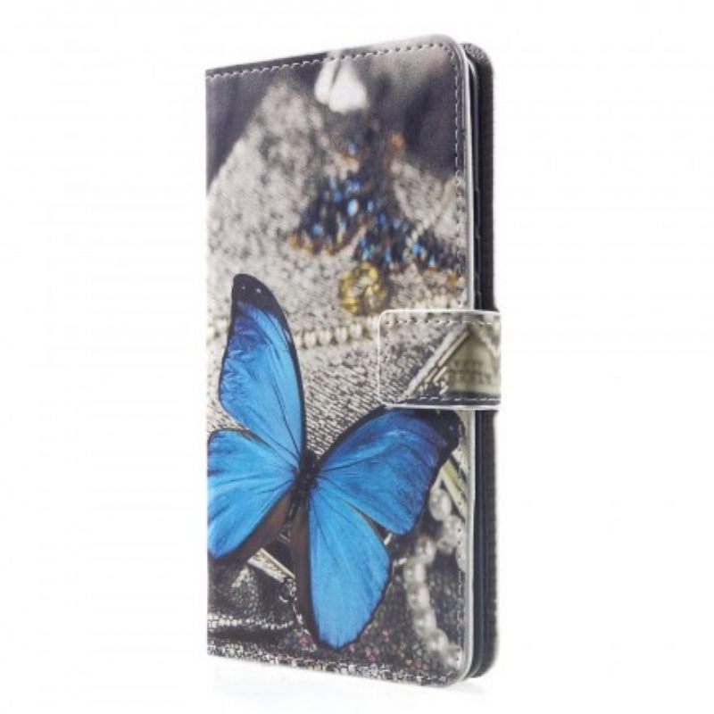 Kotelot Huawei Mate 20 Pro Blue Butterfly