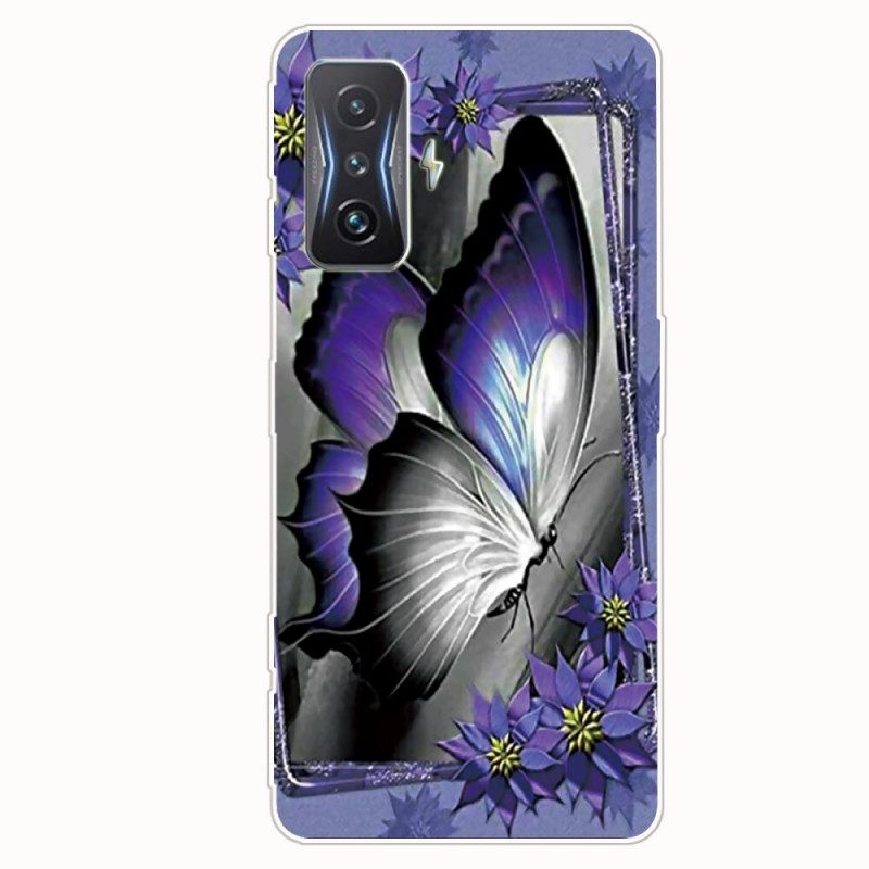 Kuori Poco F4 GT Purple Butterfly