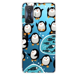 Kuori Poco F4 GT Transparent Penguins