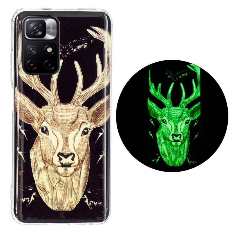 Case Xiaomi Redmi Note 11 Pro Plus 5G Fluorescent Majestic Stag