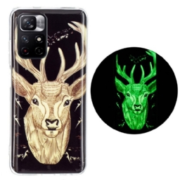 Case Xiaomi Redmi Note 11 Pro Plus 5G Fluorescent Majestic Stag