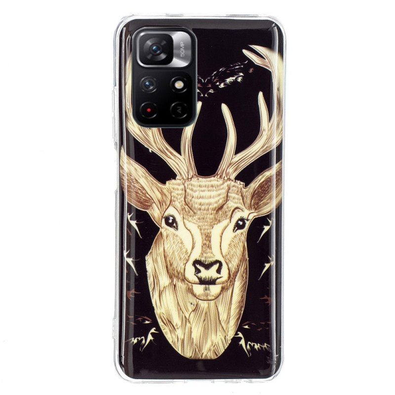 Case Xiaomi Redmi Note 11 Pro Plus 5G Fluorescent Majestic Stag