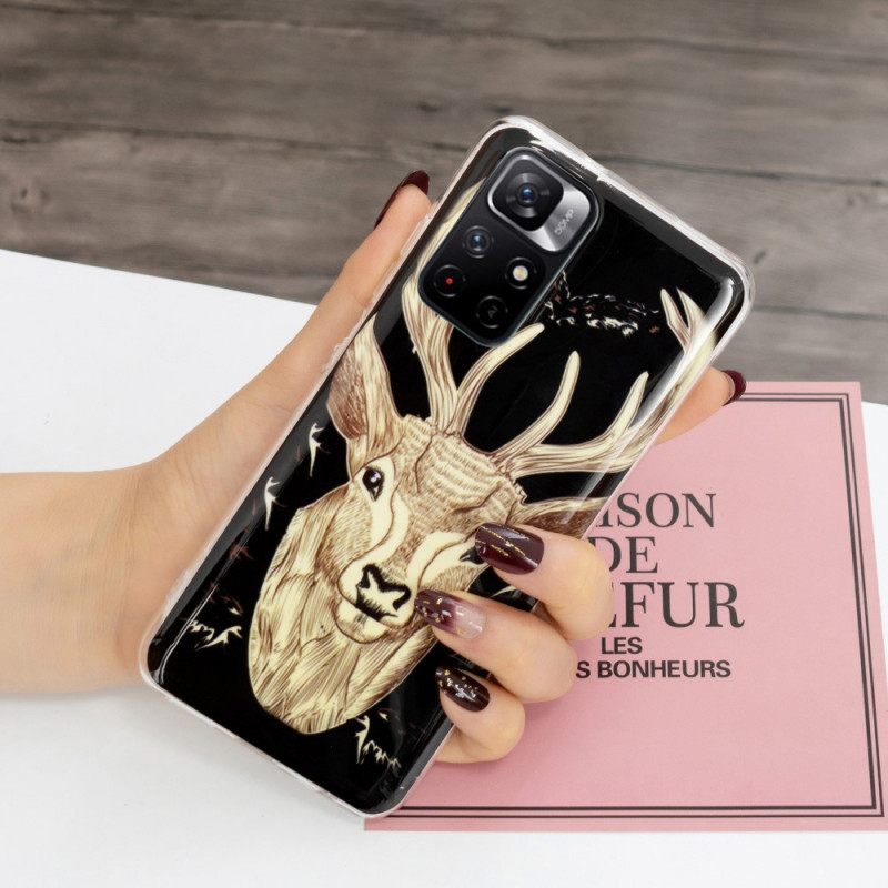 Case Xiaomi Redmi Note 11 Pro Plus 5G Fluorescent Majestic Stag