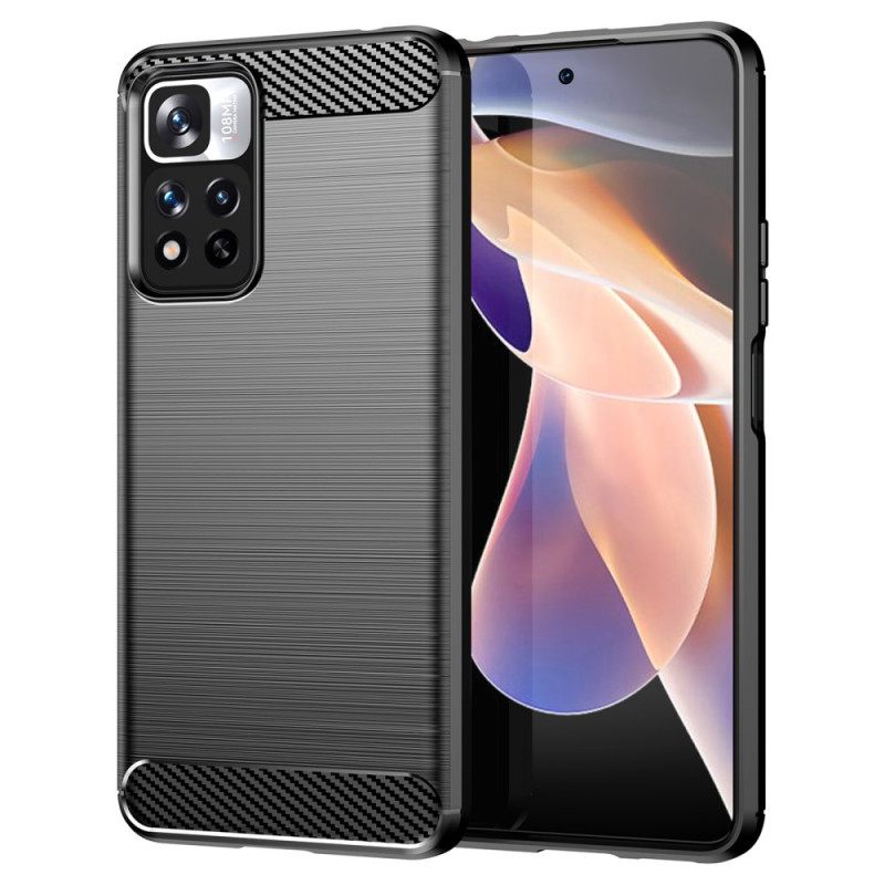 Case Xiaomi Redmi Note 11 Pro Plus 5G Harjattu Hiilikuitu