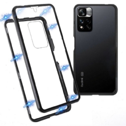 Case Xiaomi Redmi Note 11 Pro Plus 5G Karkaistu Lasi Etu- Ja Takakehys