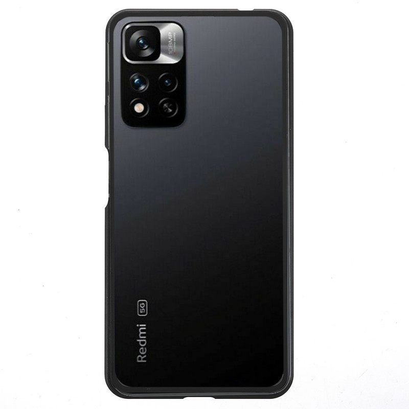 Case Xiaomi Redmi Note 11 Pro Plus 5G Karkaistu Lasi Etu- Ja Takakehys