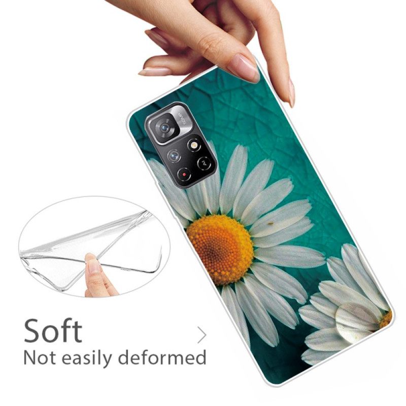 Case Xiaomi Redmi Note 11 Pro Plus 5G Silicone Daisy