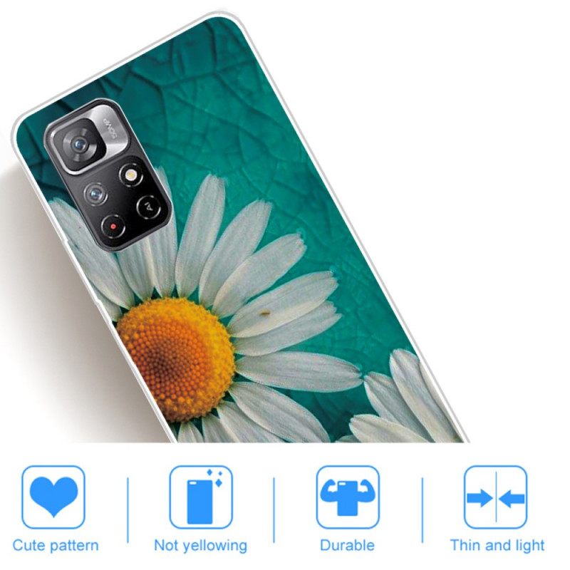 Case Xiaomi Redmi Note 11 Pro Plus 5G Silicone Daisy