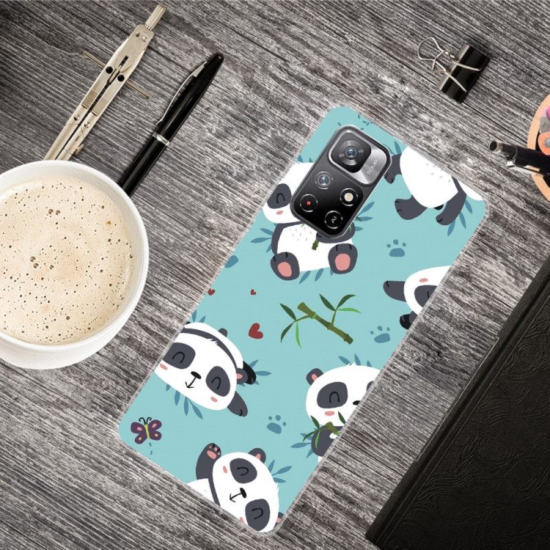 Case Xiaomi Redmi Note 11 Pro Plus 5G Silicone Joukko Pandoja