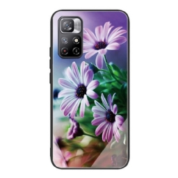 Case Xiaomi Redmi Note 11 Pro Plus 5G Tempered Glass Flowers