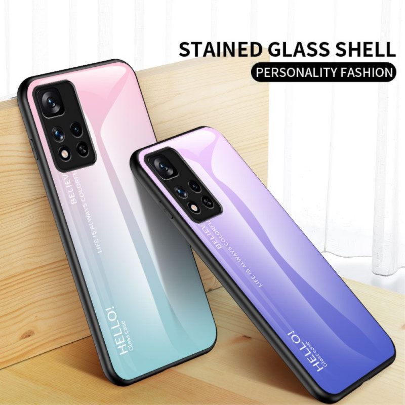 Case Xiaomi Redmi Note 11 Pro Plus 5G Tempered Glass Hei