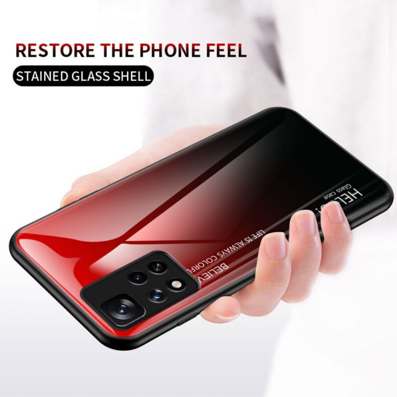 Case Xiaomi Redmi Note 11 Pro Plus 5G Tempered Glass Hei