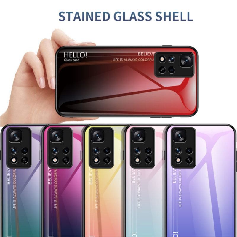 Case Xiaomi Redmi Note 11 Pro Plus 5G Tempered Glass Hei