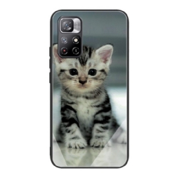 Case Xiaomi Redmi Note 11 Pro Plus 5G Tempered Glass Kitten