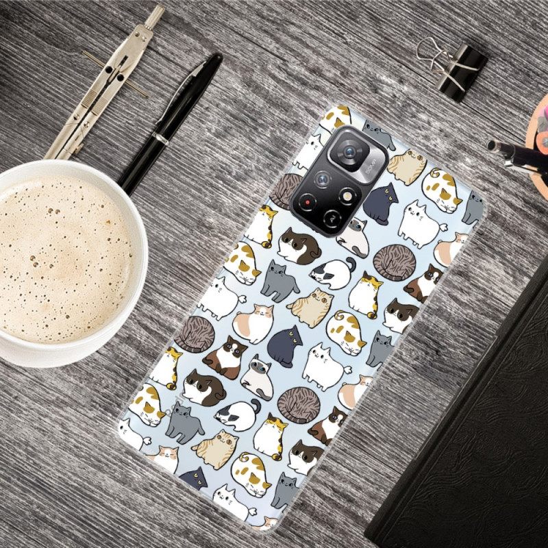 Case Xiaomi Redmi Note 11 Pro Plus 5G Top Cats