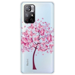 Case Xiaomi Redmi Note 11 Pro Plus 5G Vaaleanpunainen Puu