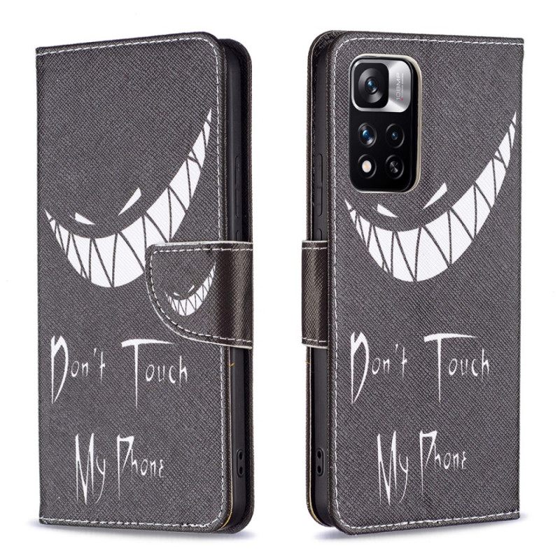 Flip Case Xiaomi Redmi Note 11 Pro Plus 5G Devil Puhelin