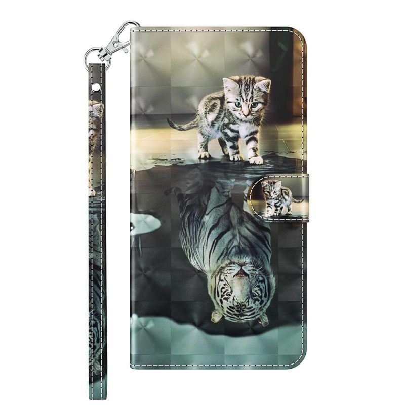 Flip Case Xiaomi Redmi Note 11 Pro Plus 5G Ernest The Tiger 3d