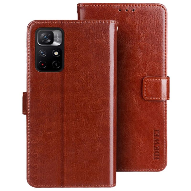 Flip Case Xiaomi Redmi Note 11 Pro Plus 5G Faux Leather Idewei