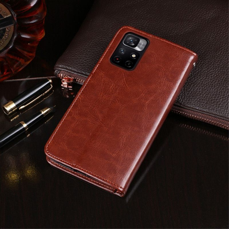 Flip Case Xiaomi Redmi Note 11 Pro Plus 5G Faux Leather Idewei