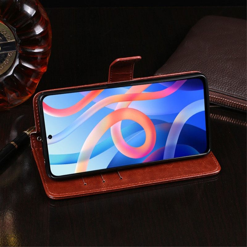 Flip Case Xiaomi Redmi Note 11 Pro Plus 5G Faux Leather Idewei