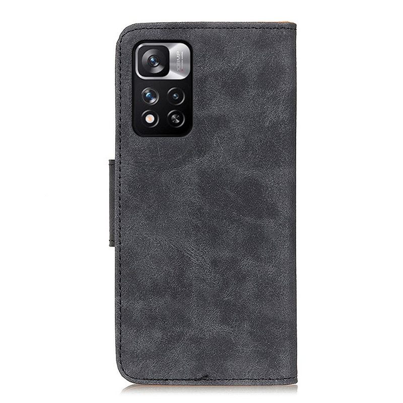 Flip Case Xiaomi Redmi Note 11 Pro Plus 5G Haljasnahka