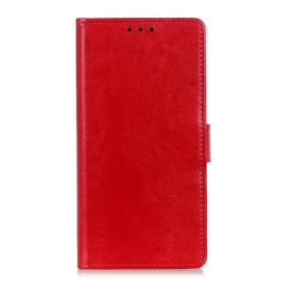 Flip Case Xiaomi Redmi Note 11 Pro Plus 5G Kiiltävä Nahkaefekti