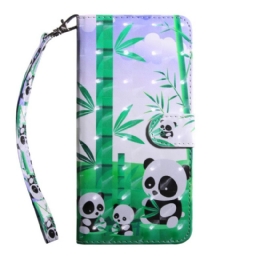 Flip Case Xiaomi Redmi Note 11 Pro Plus 5G Pandas