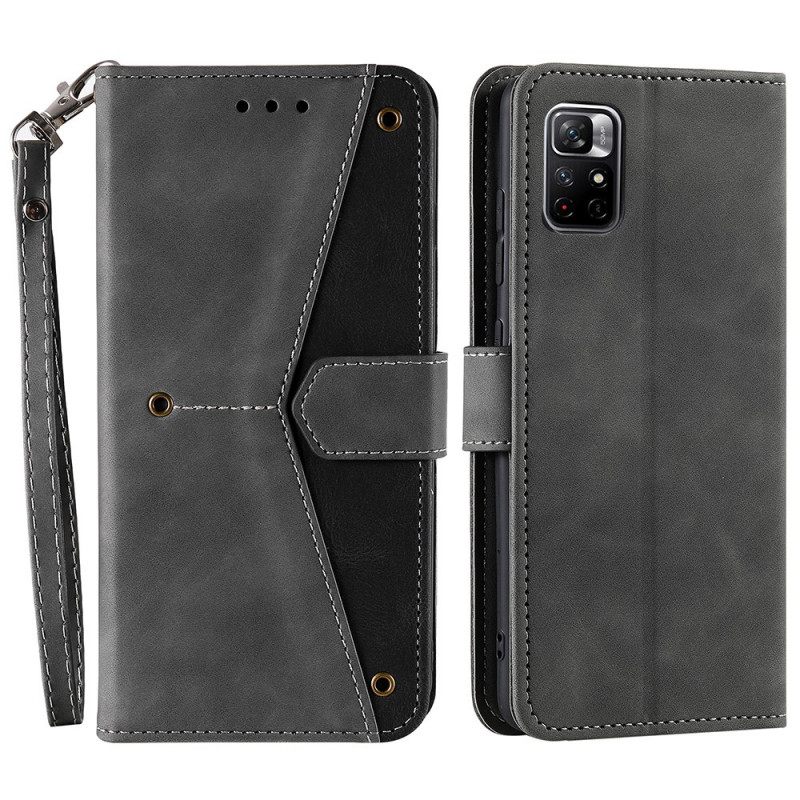 Flip Case Xiaomi Redmi Note 11 Pro Plus 5G Skin-touch Saumat