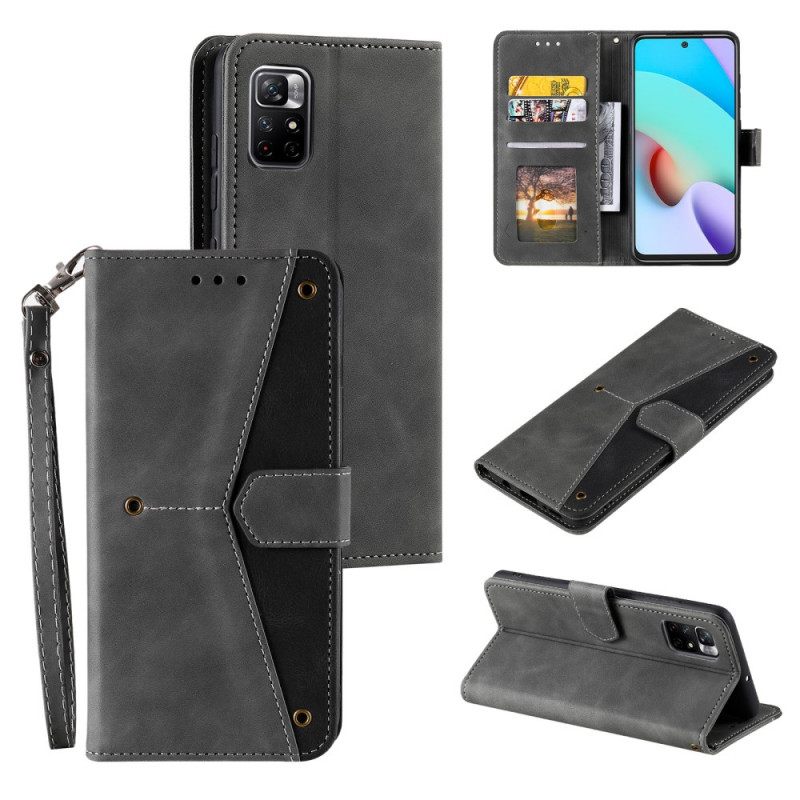 Flip Case Xiaomi Redmi Note 11 Pro Plus 5G Skin-touch Saumat