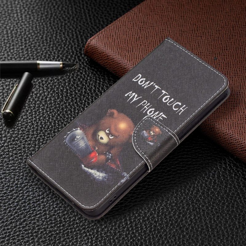 Flip Case Xiaomi Redmi Note 11 Pro Plus 5G Vaarallinen Karhu