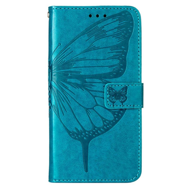 Kotelot Xiaomi Redmi Note 11 Pro Plus 5G Butterfly Design Kaulanauhalla