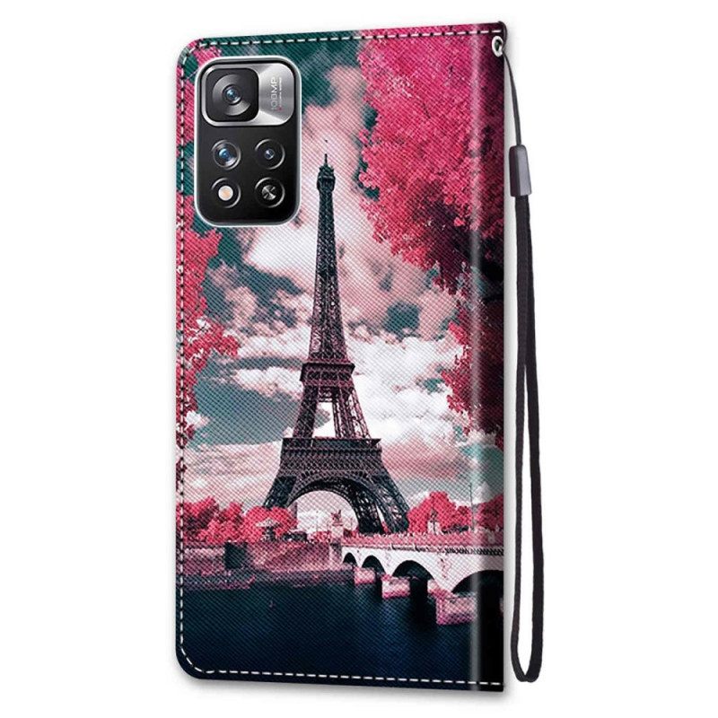 Kotelot Xiaomi Redmi Note 11 Pro Plus 5G Eiffel-torni