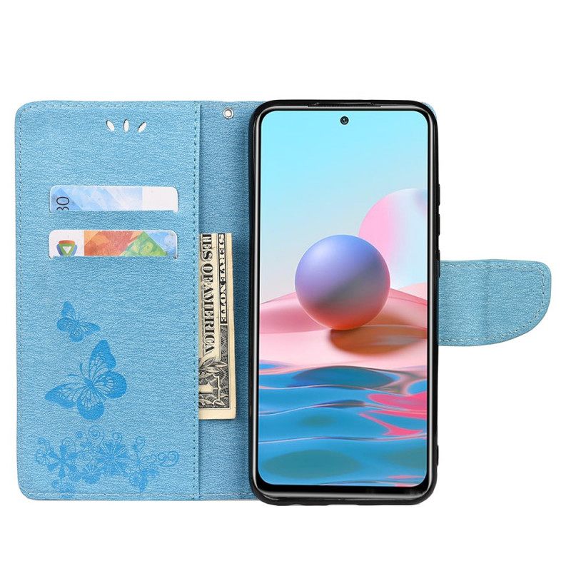 Kotelot Xiaomi Redmi Note 11 Pro Plus 5G Perhoset