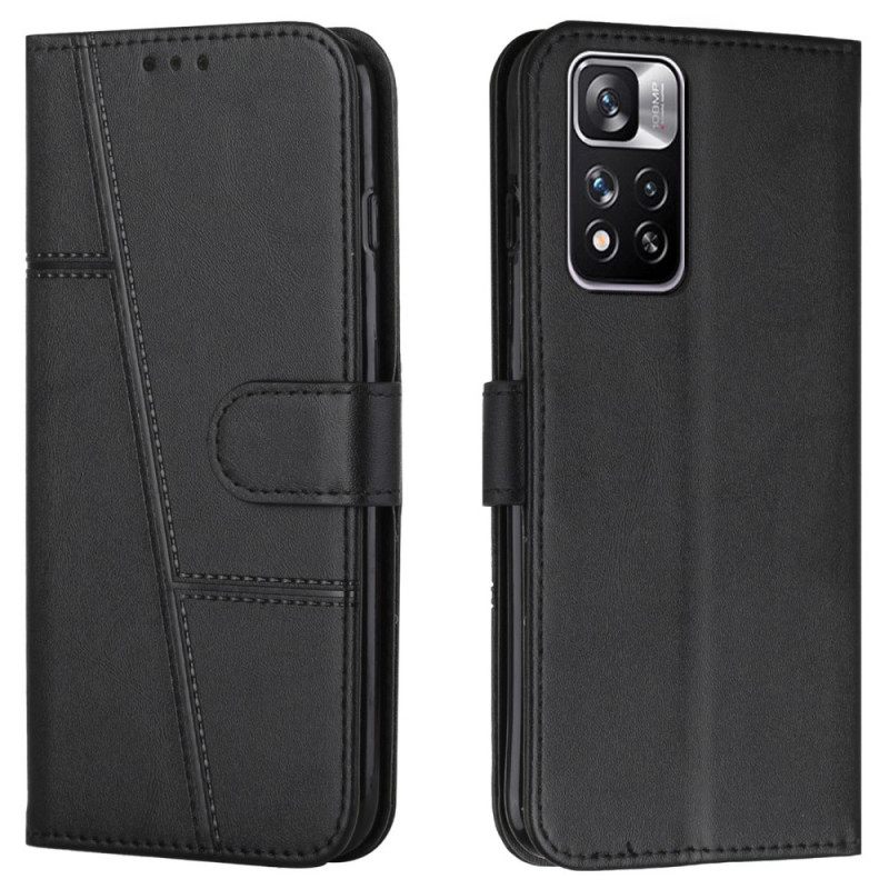 Kotelot Xiaomi Redmi Note 11 Pro Plus 5G Premium Faux Leather